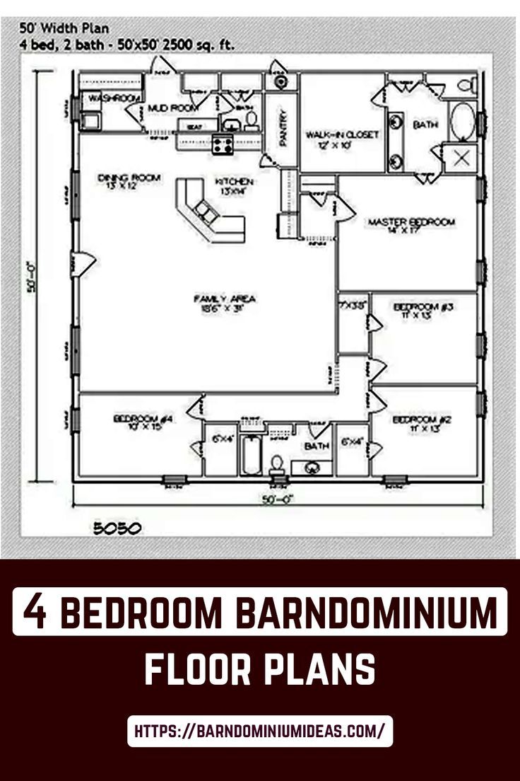 137+ Beautiful 40x30 Barndominium Floor Plans Printable